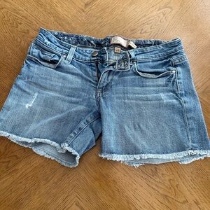 Paige Women's Blue Denim Shorts 24